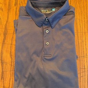 Roundtree & Yorke Performance Polo, XL, Blue